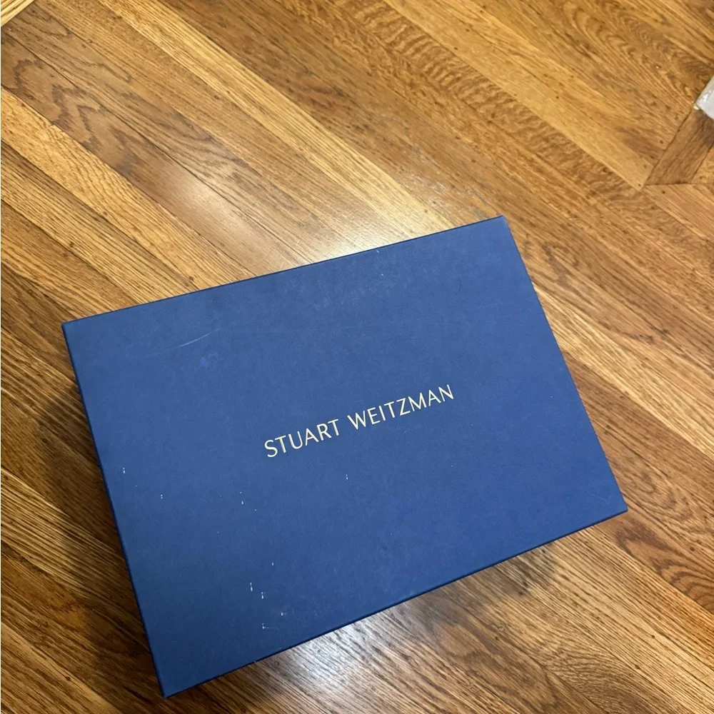 New Stuart Weitzman Black Over the Knee Suede Boots
